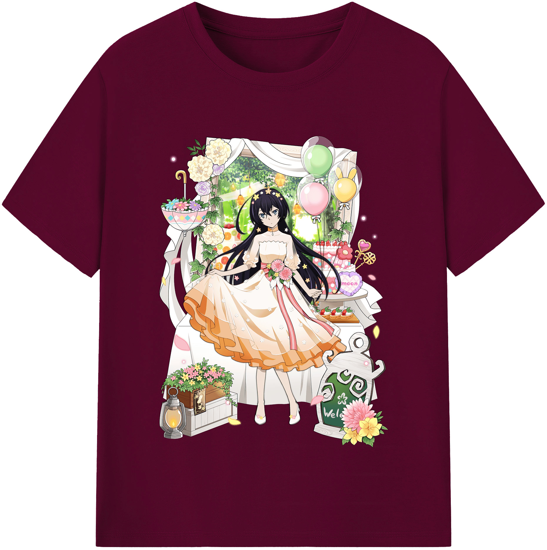 （画像用） 文豪ストレイドッグス Bungo Stray Dogs レディースカジュアルプリントTシャツ（綿100％）